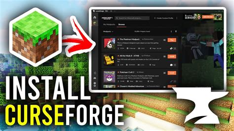 how to install curseforge modpacks on aternos