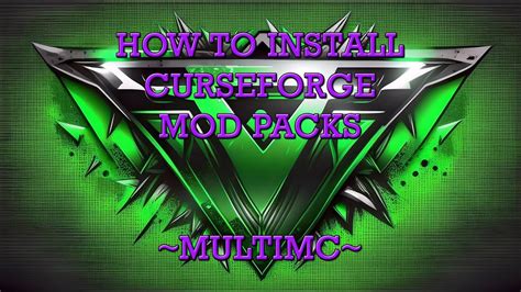 how to install curseforge mods on multimc