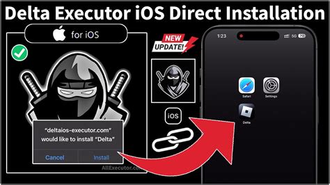 how to install delta executor ios
