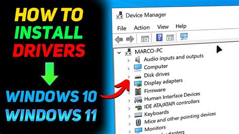 how to install drivers in windows 10 using cmd