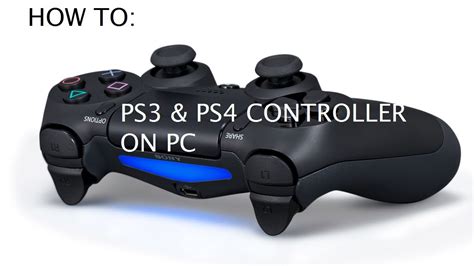 how to install dualshock 3 on pc