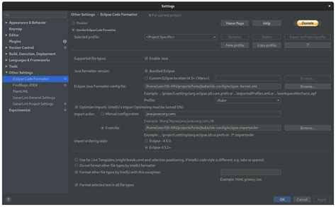 how to install eclipse code formatter in intellij