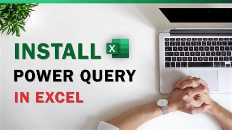 how to install excel power query add in