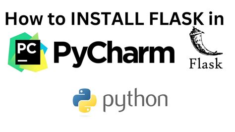 how to install flask in python pycharm