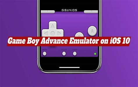 how to install gameboy advance emulator on iphone