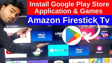 how to install google play on amazon firestick