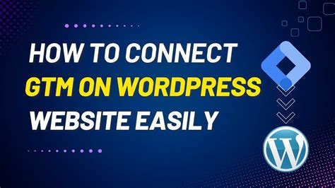 how to install gtm on wordpress