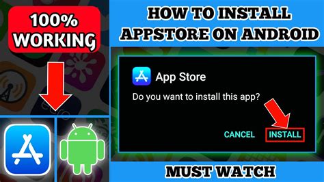 how to install ios apps on android