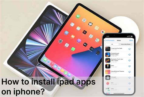 how to install ipad only apps on iphone
