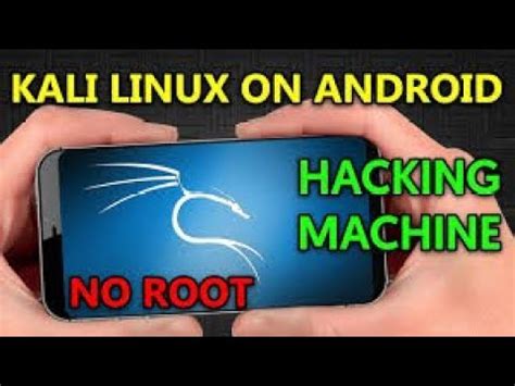 how to install kali linux in android mobile without root