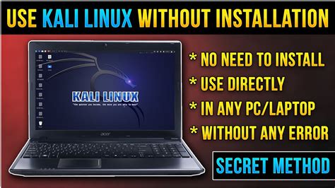 how to install kali linux on windows 7 without dual boot
