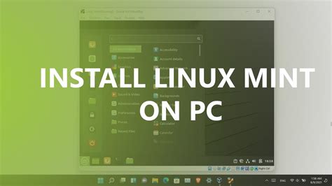 how to install linux mint on a windows computer