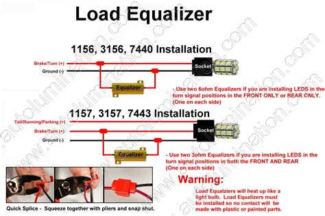 how to install load equalizer for led turn signals