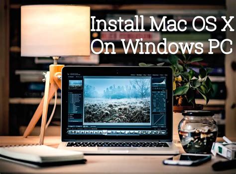 how to install mac os on windows pc