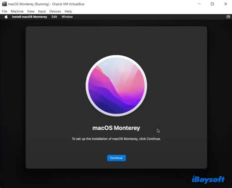 how to install macos monterey on windows with virtualbox