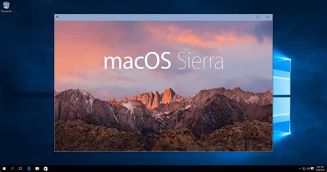 how to install macos on windows 10 in a virtual machine