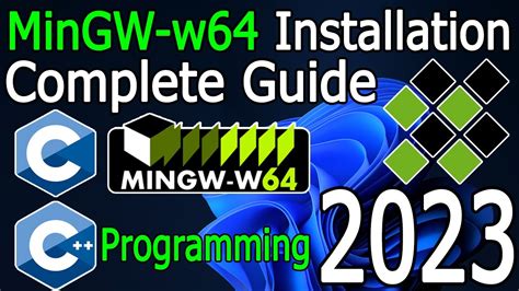 how to install mingw-w64 on windows