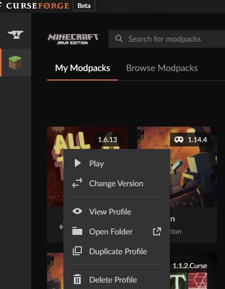 how to install modpacks from curseforge to multimc