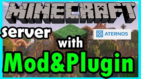 how to install mods and plugins on a minecraft server aternos