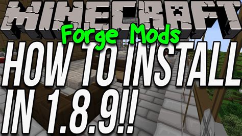 how to install mods on minecraft forge server