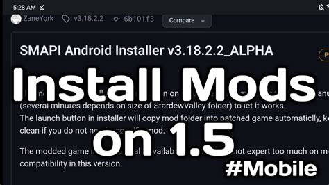 how to install mods to smapi
