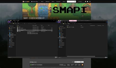 how to install mods using smapi