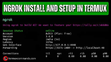 how to install ngrok in termux