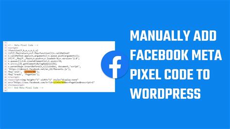 how to install pixel code on wordpress