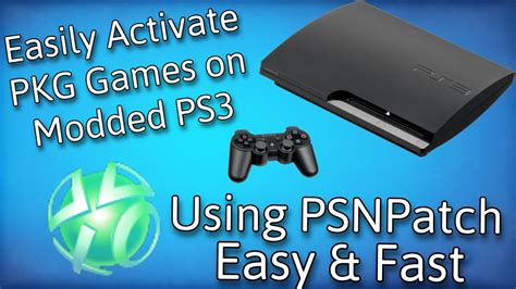 how to install pkg games on ps3