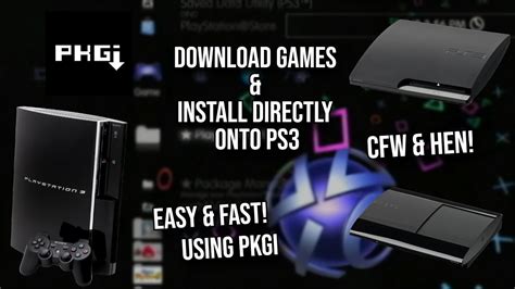 how to install pkgi on ps3