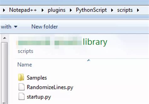 how to install python script plugin notepad ++