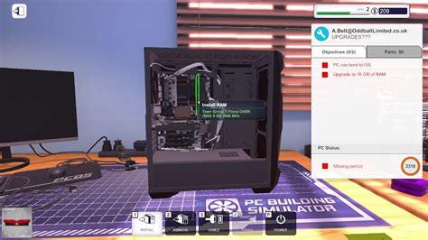 how to install ram pc building simulator