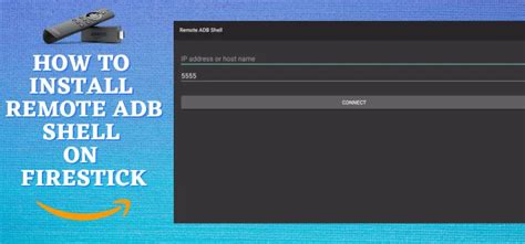 how to install remote adb shell on firestick