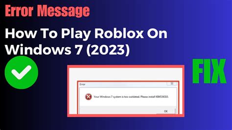 how to install roblox on windows 7 2025