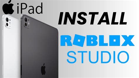 how to install roblox studio on ipad