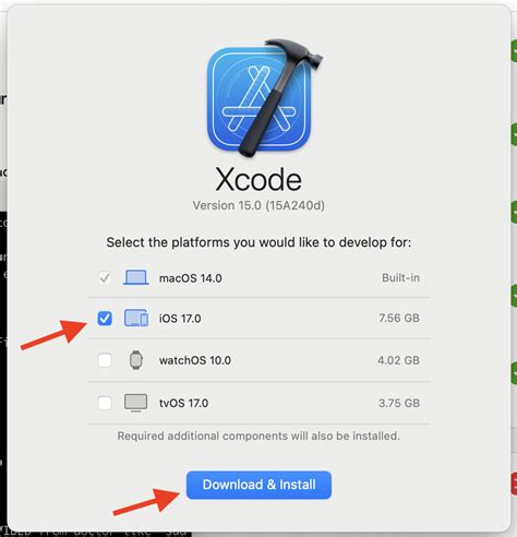 how to install sdk ios