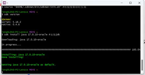 how to install sdkman on wsl