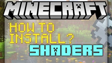 how to install shaders in minecraft pe ios