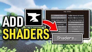 how to install shaders into curseforge modpack