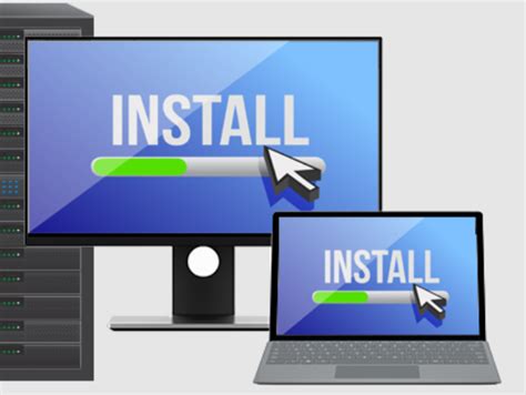 how to install software on a remote computer