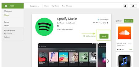 how to install spotify on android