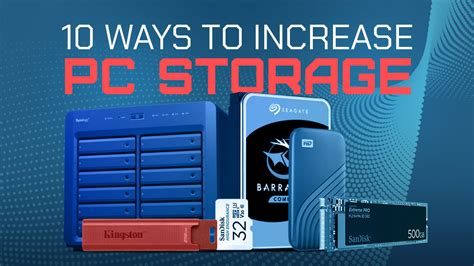 how to install storage on pc