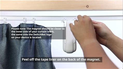 how to install switchbot curtain