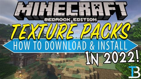how to install texture pack minecraft bedrock