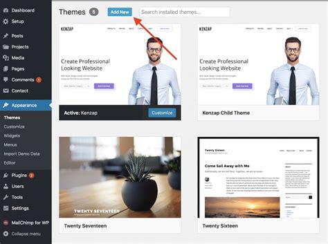 how to install theme into wordpress