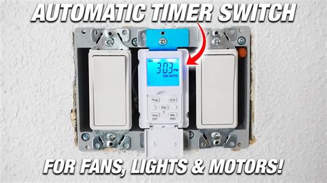 how to install timer switch for lights