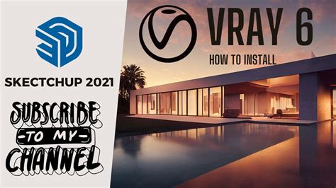 how to install vray for sketchup 2021 free