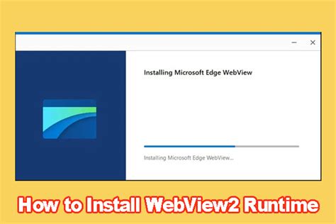 how to install webview2