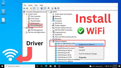 how to install wifi driver in windows 10 using cmd