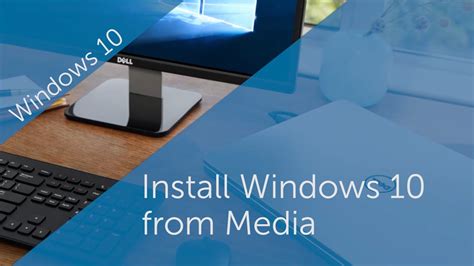 how to install windows 10 from usb in dell pc
